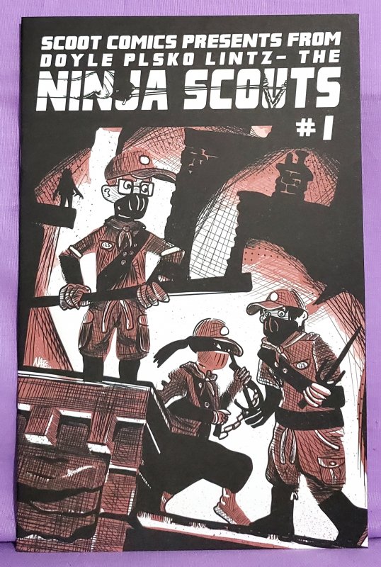 THE NINJA SCOUTS #1 ComicTom101 Exclusive Nate Johnson Cover (Scout 2021)