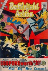Battlefield Action #35 GD ; Charlton | low grade comic April 1960 WWII