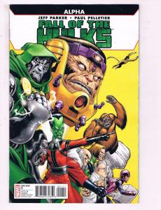 Fall Of The Hulks #1 ONE SHOT VF Marvel Comics Alpha Comic Book Parker Doom DE11
