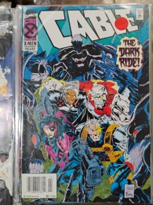 Cable # 17  1994 Marvel disney  NATHAN SUMMERS  MARROW MORLOCKS NEWSTAND DELUXE