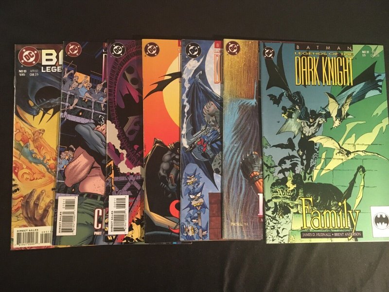 BATMAN: LEGENDS OF THE DARK KNIGHT Fourteen Issues, VFNM Condition