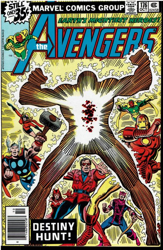 Avengers #176, 8.5 or Better - Starhawk Appearance