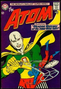 The Atom #13 1964- Gil Kane- Wild watch cover- DC Silver Age FN 