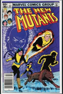 The New Mutants #1 Newsstand Edition (1983) New Mutants