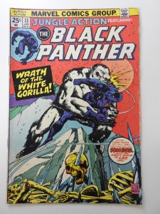 Jungle Action #13 (1975) MVS Intact! Wrath of The White Gorilla! Solid VG Cond