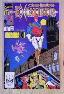 Excalibur #21 Marvel Comics (1990) NM- 1st Print Comic Book