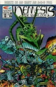 Nemesis The Warlock #13 Fleetway Quality Comics 1986 (FN Water Damage)