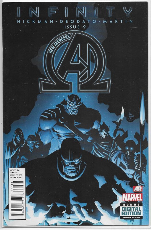 New Avengers (vol. 3, 2013) #  9 FN (Infinity) Hickman, 1st app. Black Order