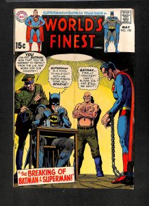 World's Finest Comics #193 Batman Superman!