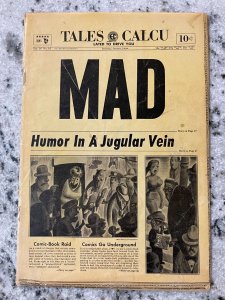 MAD # 16 VG Golden Age EC Comic Book Magazine Pre-Code Humor 4 J877