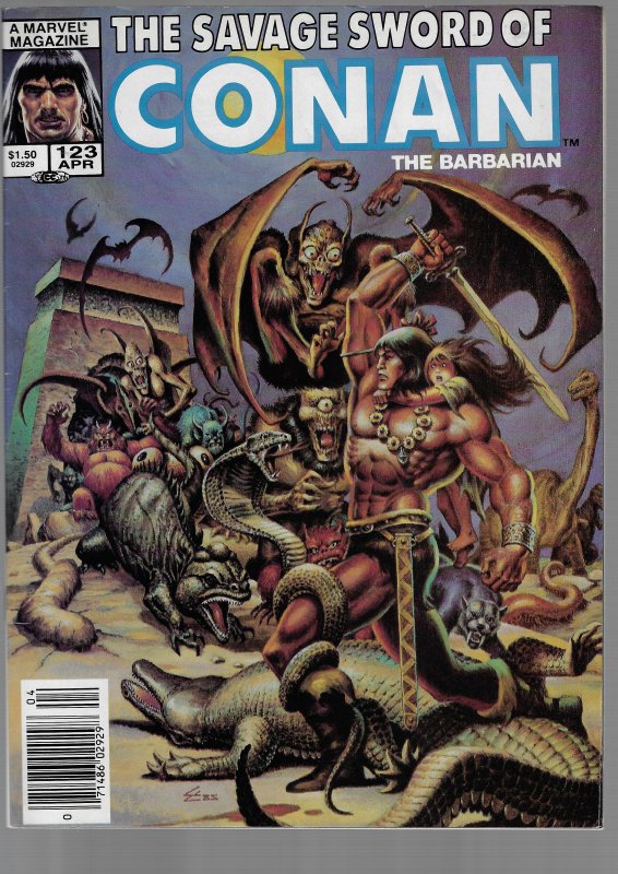 Savage Sword of Conan #123 (Marvel, 1986)