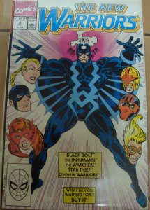 The New Warriors #6 Mark Bagley Cover/Art Fabian Nicieza Story Black Bolt