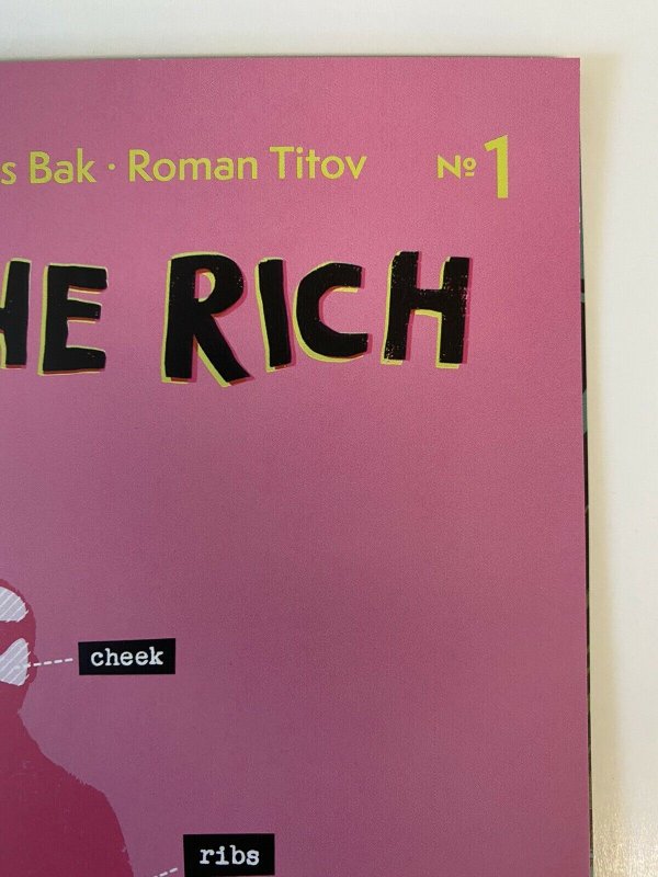 EAT THE RICH #2 PRINTING ERROR B VARIANT BOOM! STUDIOS 2021