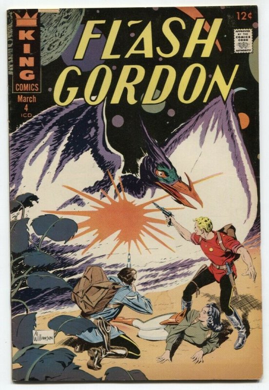 Flash Gordon #4 1967- Al Williamson- Secret Agent X-9 VG