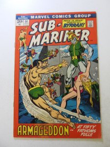 Sub-Mariner #51 (1972) FN/VF condition
