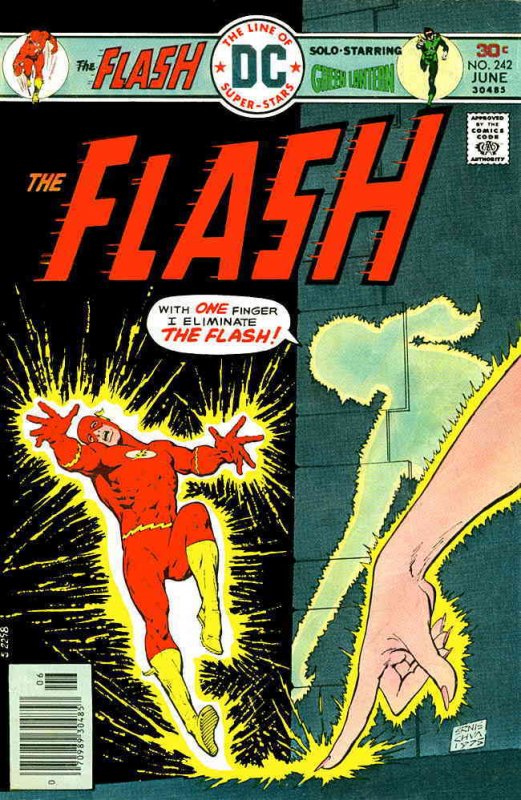 Flash, The (1st Series) #242 GD ; DC | low grade comic June 1976 Green Lantern