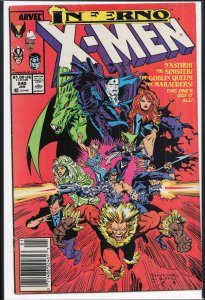 The Uncanny X-Men #240 Newsstand Edition (1988) X-Men
