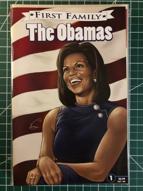 Obama ! Seven comics regarding the past President and family.  Bundle and Save!