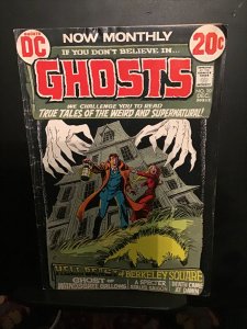 Ghosts #10 (1972) high-grade Hell-Beast of Berkeley Square! FN/VF Wow!