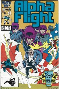 Alpha Flight #43 Direct Edition (1987)