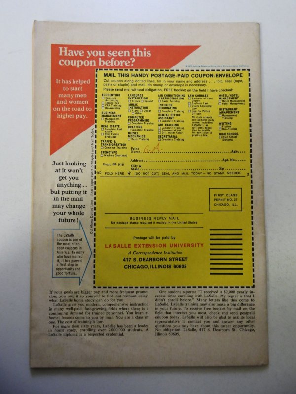 Daredevil #97 (1973) VG Condition small moisture stains bc