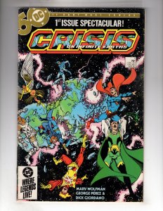 Crisis on Infinite Earths #1 (1985) Copper Age Landmark!  / EBI#1