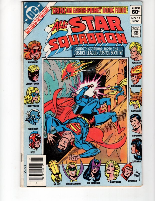 All-Star Squadron #15 Bronze DC (ID#01)