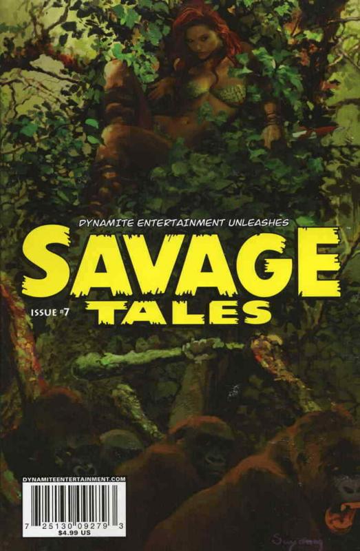 Savage Tales (Dynamite) #7A VF/NM; Dynamite | save on shipping - details inside