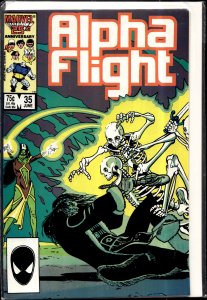 Alpha Flight #35 (1986) Alpha Flight