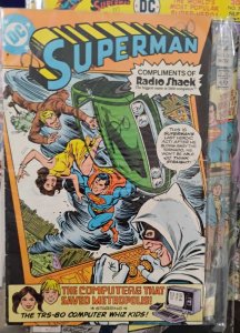 SUPERMAN   RADIO SHACK GIVEAWAY # 1  1980  DC