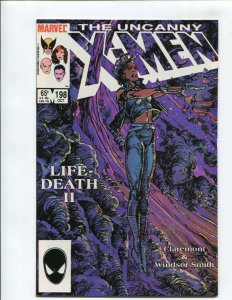 UNCANNY X-MEN #198 (9.2) BARRY WINDSOR-SMITH!! LIFEDEATH PART 2!! 1985