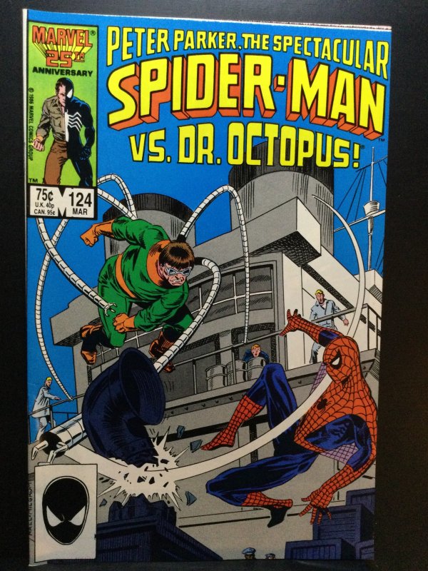 The Spectacular Spider-Man #124 Direct Edition (1987)