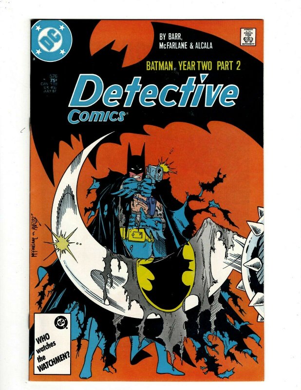 4 Detective Comics Feat. Batman DC Comic Books # 575 576 577 578 Year 2 Two OF2