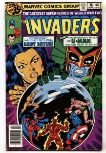 The Invaders #38 1978- comic book-1ST Lady Lotus