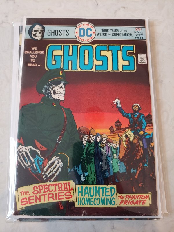 Ghosts #42 (1975) SKULL COVER HIGH GRADE