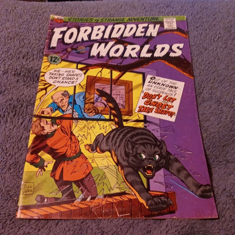 Forbidden Worlds #140 American Comics Group, 1966 Richard Hughes Steve Ditko art