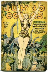 Jumbo Comics #85 1946- Sheena- Matt Baker- restored reading copy