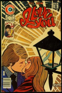 I LOVE YOU #117 1976-CHARLTON COMICS-WILD COVER VG 