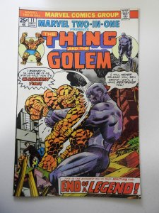 Marvel Two-in-One #11 (1975) VF- Condition