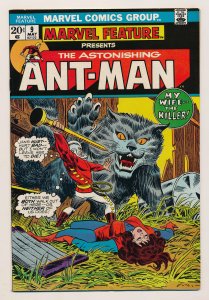 Marvel Feature (1971) #9 VF- Astonishing Ant-Man
