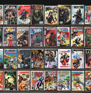 Huge Lot 150+ Comics with Marvel Comics Presents, X-Force, X-Men & More!