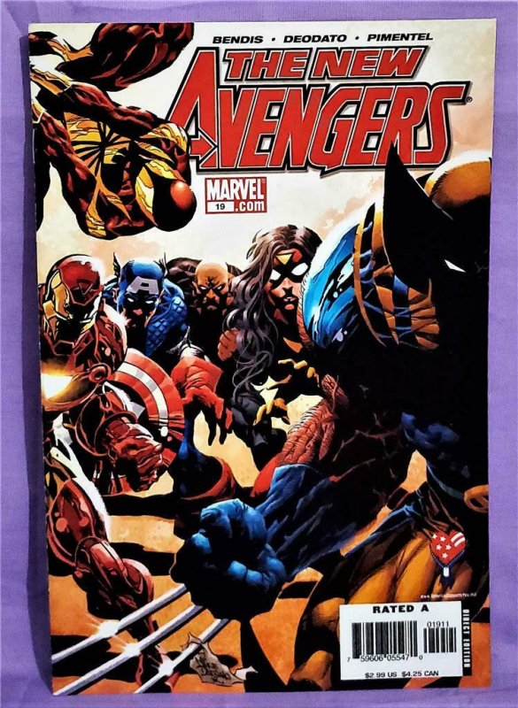 Brian Michael Bendis NEW AVENGERS #19 Mike Deodato (Marvel, 2006)!