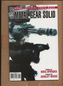 METAL GEAR SOLID #1  COVER A 1ST PRINTING  WOOD  IDW 