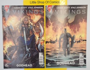 Vikings Godhead #1 2 3 4 1-4 Complete Set Cover A 2016 Titan Comics
