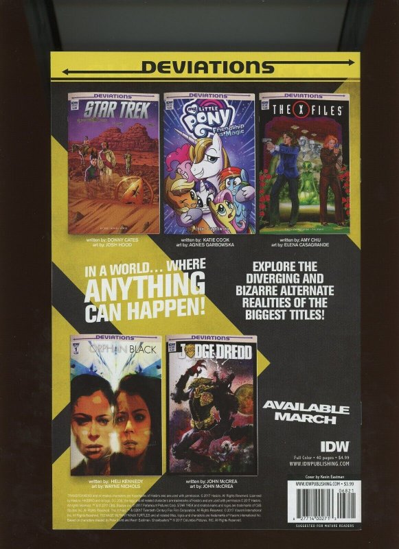 (2017) Teenage Mutant Ninja Turtles #68: VARIANT! FIRST PRINTING! (9.0/9.2)