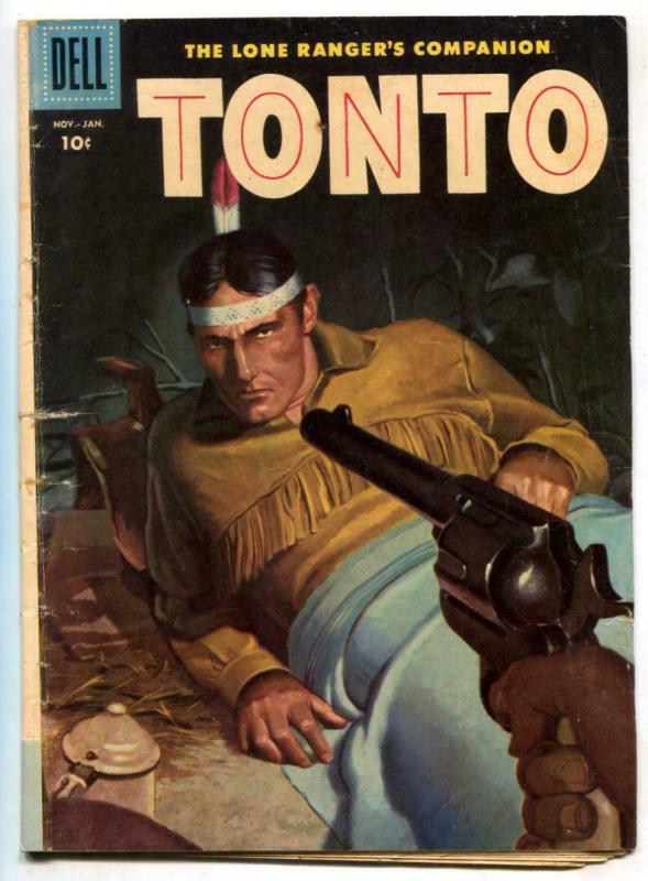 Tonto #29 1958-Dell Western-Lone Ranger's companion G