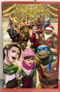 Power Rangers/Teenage Mutant Ninja Turtles II #1 Black /White Cover D