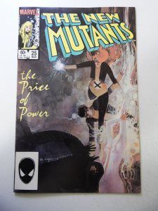 The New Mutants #25 FN Condition