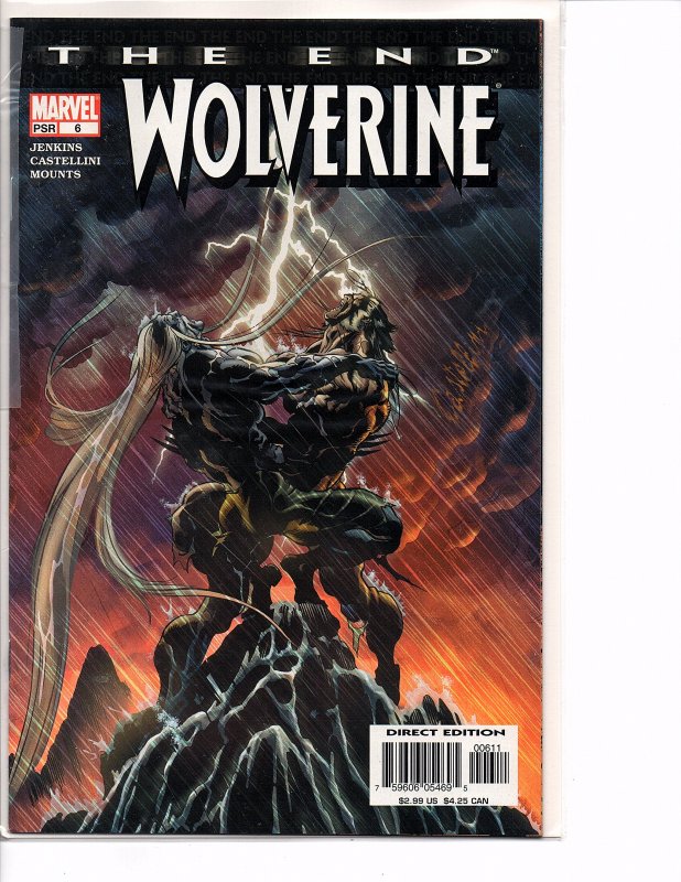 Marvel Comics Wolverine The End #6 Last Issue NM