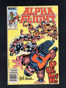 Alpha Flight #5 (1983) 1st Appearance of Elizabeth Twoyoungmen